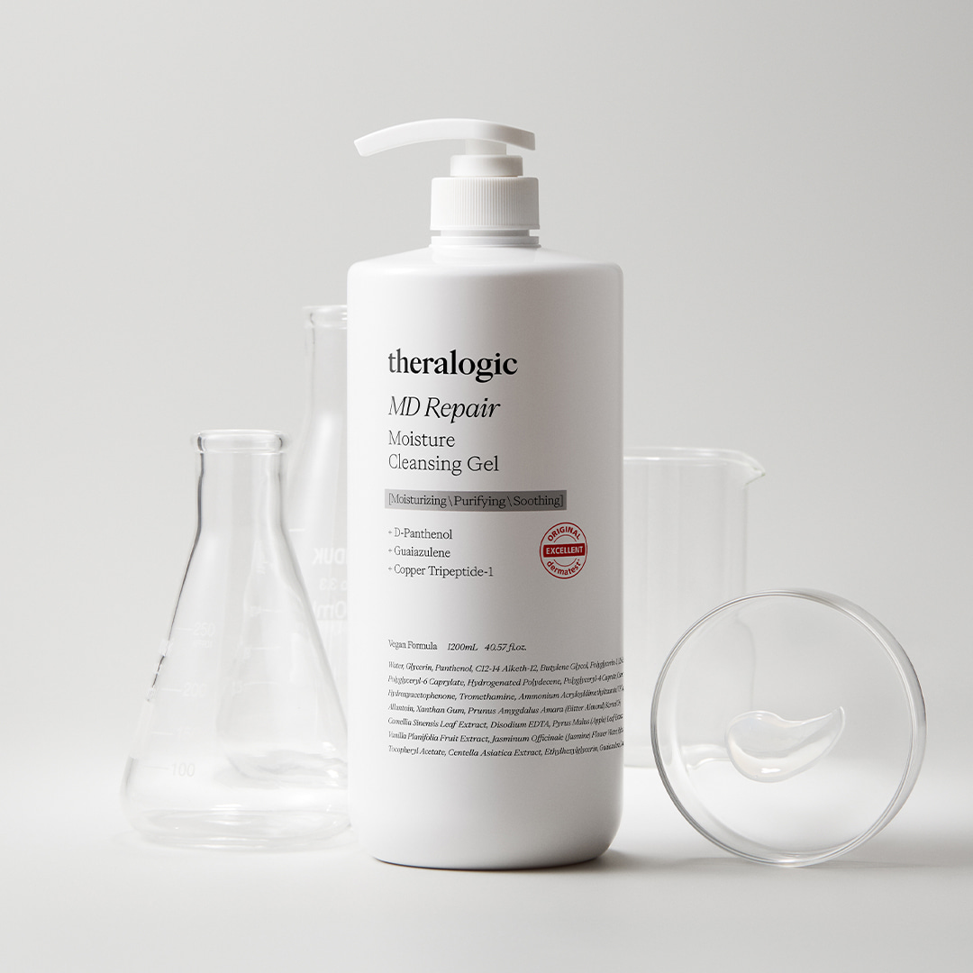 테라로직 엠디 리페어 모이스처 클렌징 젤 1200ml 수분 보습 클렌징젤