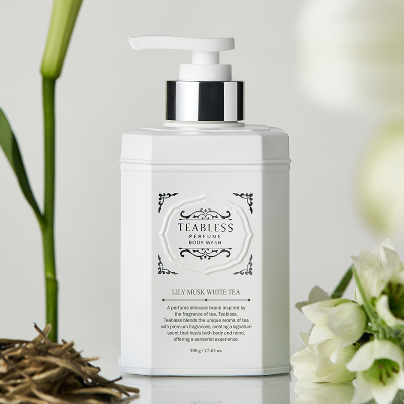 티블레스 퍼퓸 바디워시 릴리 머스크 화이트티, 500g